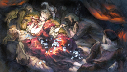 The Blood Countess concept art from Dragon's Crown