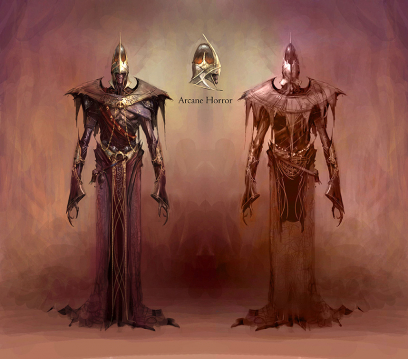 Arcane Horror concept art from Dragon Age: Origins