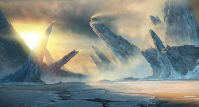 Environment Concept art from Lost Planet 3