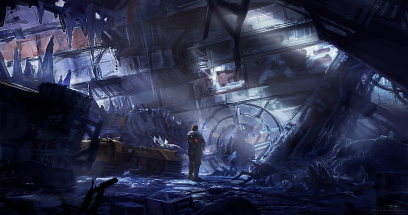 Environment Concept art from Lost Planet 3 by Brian Yam