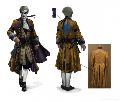 The Dandy concept art from Assassin's Creed IV: Black Flag