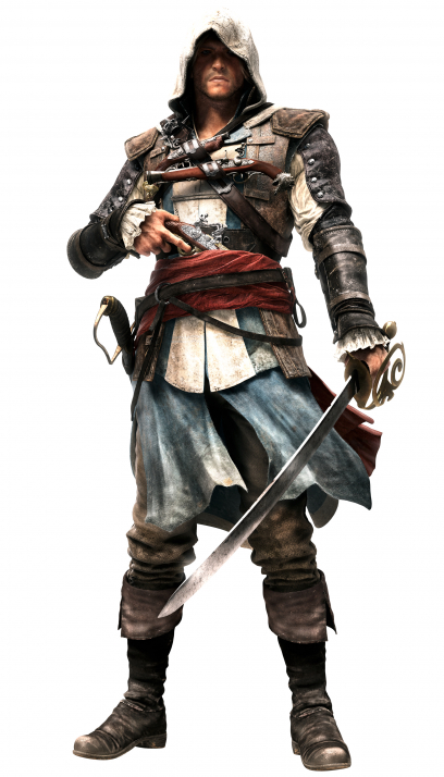 Edward Kenway concept art from Assassin's Creed IV: Black Flag