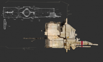 Lighthouse concept art from Homeworld 2 by Rob Cunningham