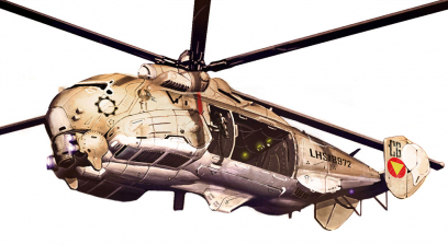 COG Chopper concept art from Gears of War