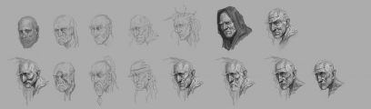 The Scribe Of Hecatonchires concept art from God of War: Ascension by Eric Ryan