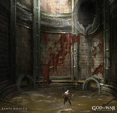 Environment Concept art from God of War: Ascension by Jung Park