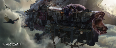 Environment Concept art from God of War: Ascension