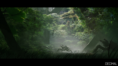 Environment Concept art from .DECIMAL