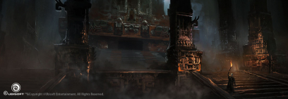 Mayan Underground Temple concept art from Assassin's Creed IV: Black Flag by Martin Deschambault