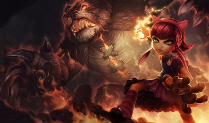 Annie The Dark Child concept art from the video game League of Legends