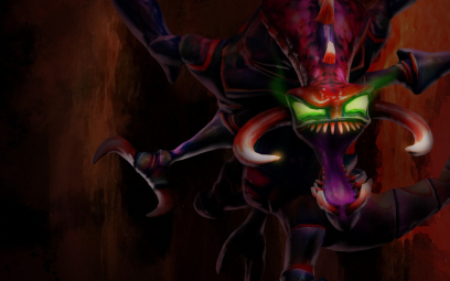 Cho'Gath The Terror Of The Void concept art from the video game League of Legends