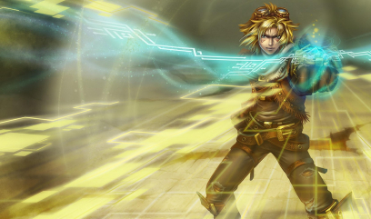 Ezreal The Prodigal Explorer concept art from the video game League of Legends
