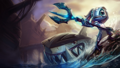 Fizz The Tidal Trickster concept art from the video game League of Legends
