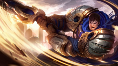 Garen The Might Of Demacia concept art from the video game League of Legends