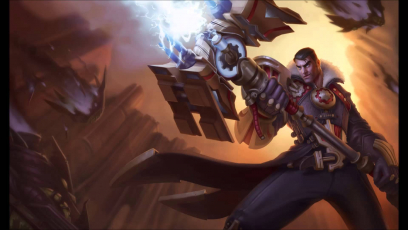 Jayce The Defender Of Tomorrow concept art from the video game League of Legends