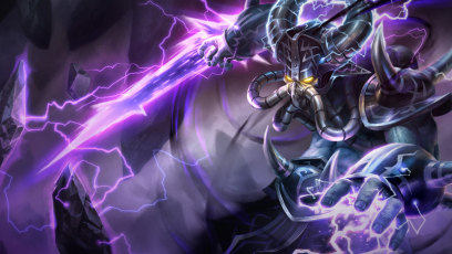 Kassadin The Void Walker concept art from the video game League of Legends