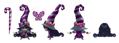 Lulu Candy concept art from the video game League of Legends