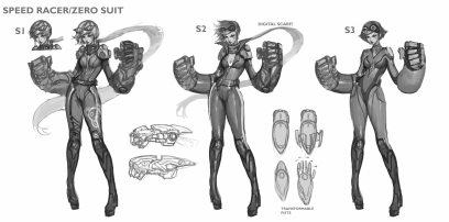 VI Neon Strike Ideation concept art from the video game League of Legends