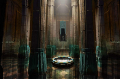 Environment Concept concept art from the video game Age of Conan: Unchained