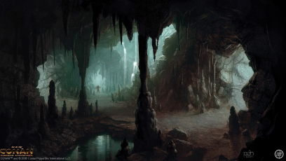 Environment Concept concept art from the video game Age of Conan: Unchained by Per Oyvind Haagensen