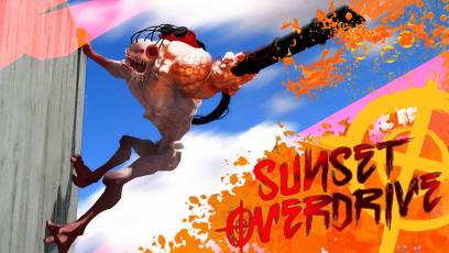 Blower concept art from the video game Sunset Overdrive