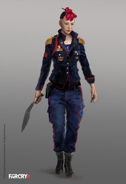 Yuma Lau concept art from the video game Far Cry 4 by Aadi Salman