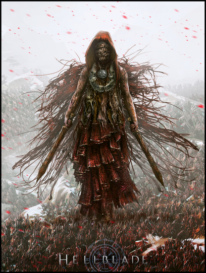 Wicker concept art from the video game Hellblade by Mark Molnar