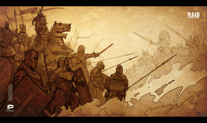 Concept art of Campaign Illustrations from the video game Raid: Shadow Legends by Petro Semeshchuk$ArtStation^https://www.artstation.com/wanderer117