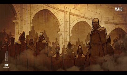 Concept art of Campaign Illustrations from the video game Raid: Shadow Legends by Petro Semeshchuk$ArtStation^https://www.artstation.com/wanderer117