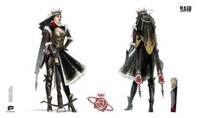 Concept art of Abbess from the video game Raid: Shadow Legends by Tetyana Dudar$ArtStation^https://www.artstation.com/maileentyan