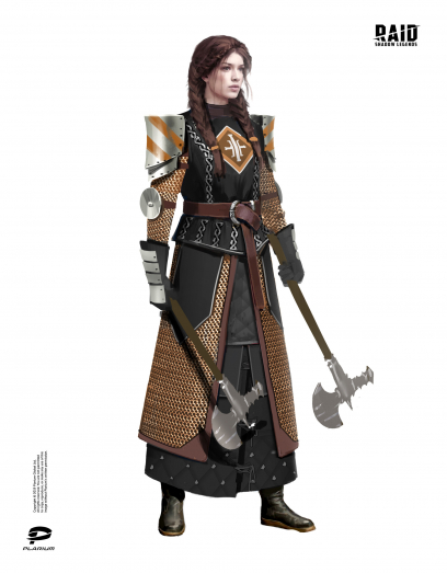 Concept art of Hospitaller from the video game Raid: Shadow Legends by Petro Semeshchuk$ArtStation^https://www.artstation.com/wanderer117