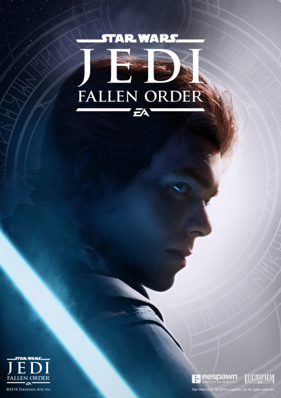 Concept art of Deluxe Edition Box Art from the video game Star Wars Jedi Fallen Order by Jordan Lamarre Wan