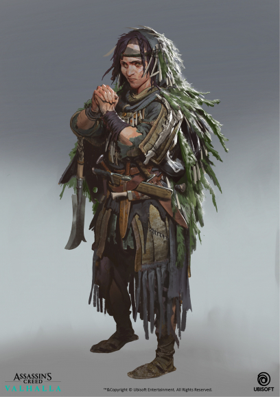 Concept art of Bandit Rogue from the video game Assassin's Creed Valhalla by Even Amundsen