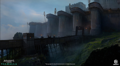 Concept art of Early Concepts from the video game Assassin's Creed Valhalla by Martin Deschambault