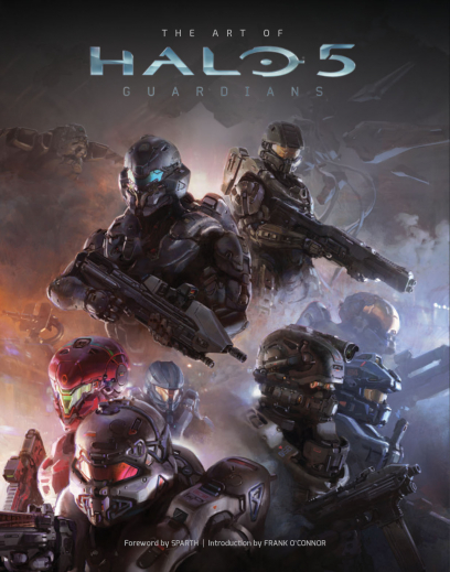 Concept art of The Art Of Halo 5 Cover from the video game Halo 5 Guardians
