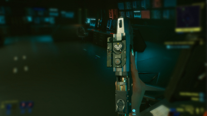 Concept art of Type 2067 Scope from the video game Cyberpunk 2077 by Marcin Tomalak