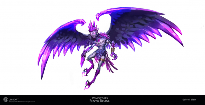 Concept art of Enemy Design from the video game Immortals Fenyx Rising by Gabriel Blain
