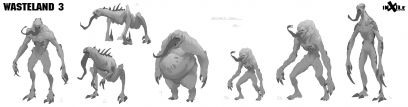 Concept art of Drool from the video game Wasteland 3 by Lia Booysen