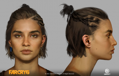 Concept art of Dani Female from the video game Far Cry 6 by Steve Hong