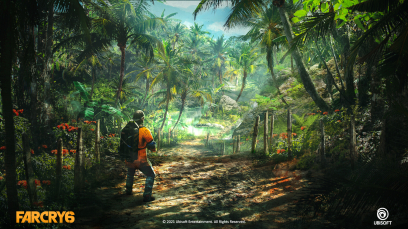 Concept art of Trail from the video game Far Cry 6 by Stephanie Lawrence