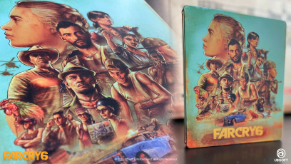 Concept art of Libertad Steelbook Cover from the video game Far Cry 6 by Paul Leli