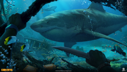 Concept art of Underwater from the video game Far Cry 6 by Vitalii Smyk