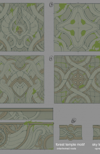 Concept art of Eden Plints from the video game Darksiders Genesis by Baldi Konijn