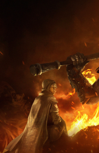 Concept art of Maiden Astraea from the video game Demon Souls Remake by Juan Pablo Roldan