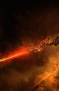 Concept art of Penetrator from the video game Demon Souls Remake by Juan Pablo Roldan