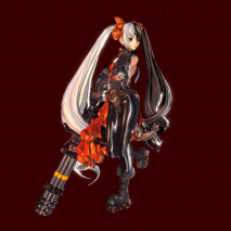 An image gallery with concept art from the video game Blade & Soul
