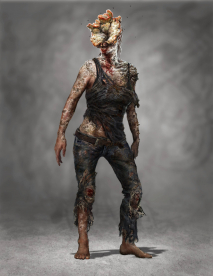 An image gallery with concept art from the video game The Last of Us