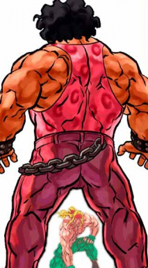 An image gallery with concept art from the video game Street Fighter III 2nd Impact