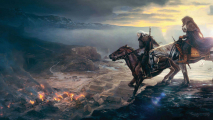 An image gallery with concept art from the video game The Witcher 3: Wild Hunt