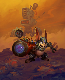 An image gallery with concept art from the video game WildStar
